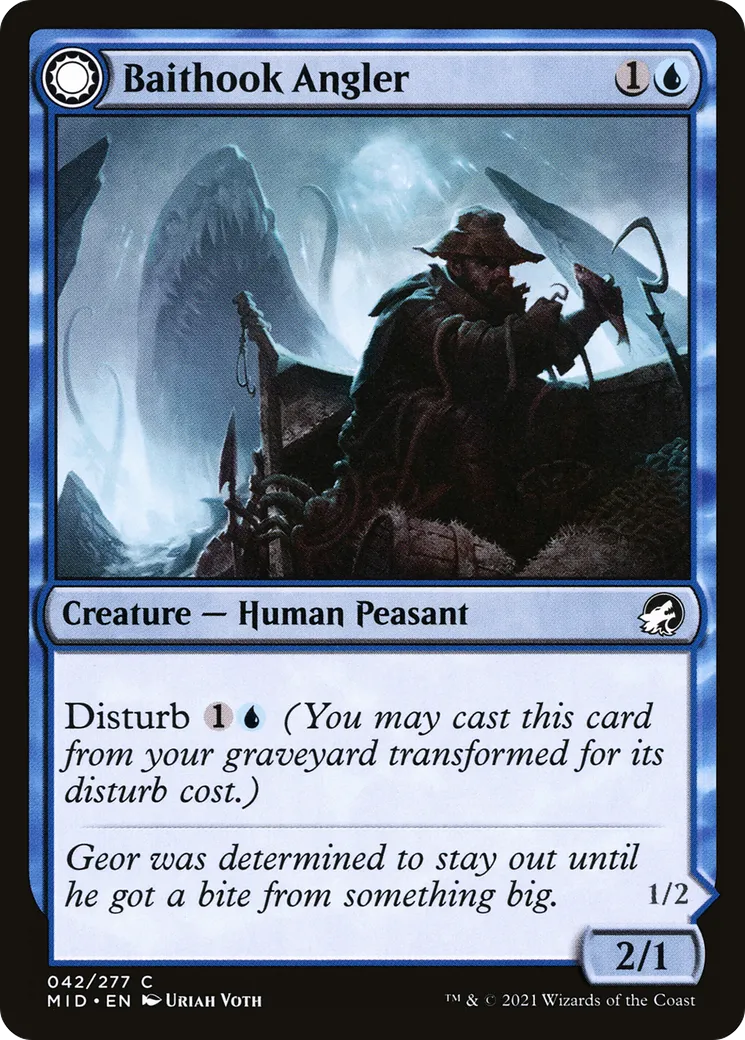 Pêcheur à l'hameçon // Vagabond hante-crochet — Innistrad: Midnight Hunt — Magic: The Gathering