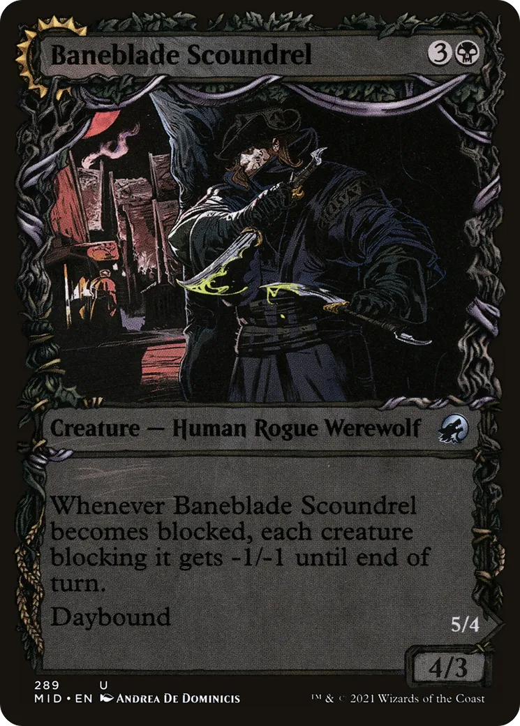 Baneblade Scoundrel // Baneclaw Marauder — Innistrad: Midnight Hunt — Magic: The Gathering