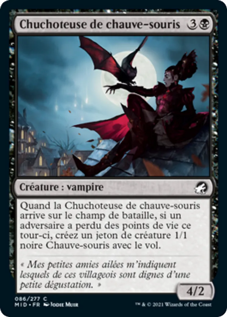 Chuchoteuse de chauve-souris — Innistrad: Midnight Hunt — Magic: The Gathering