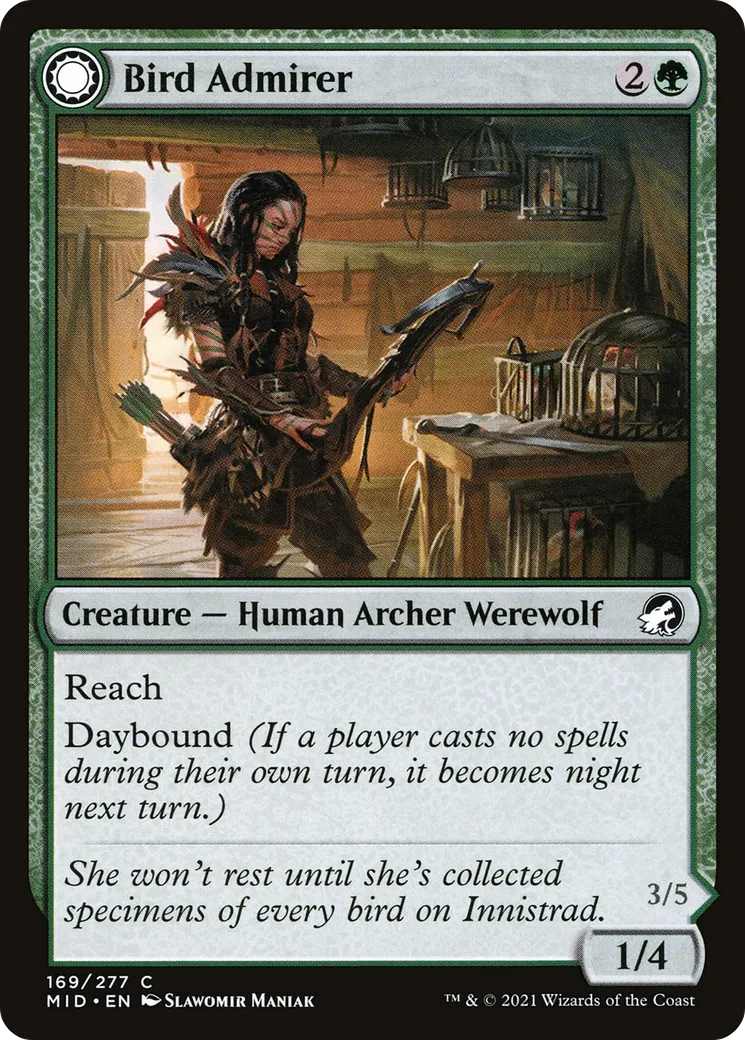 Bird Admirer // Wing Shredder — Innistrad: Midnight Hunt — Magic: The Gathering
