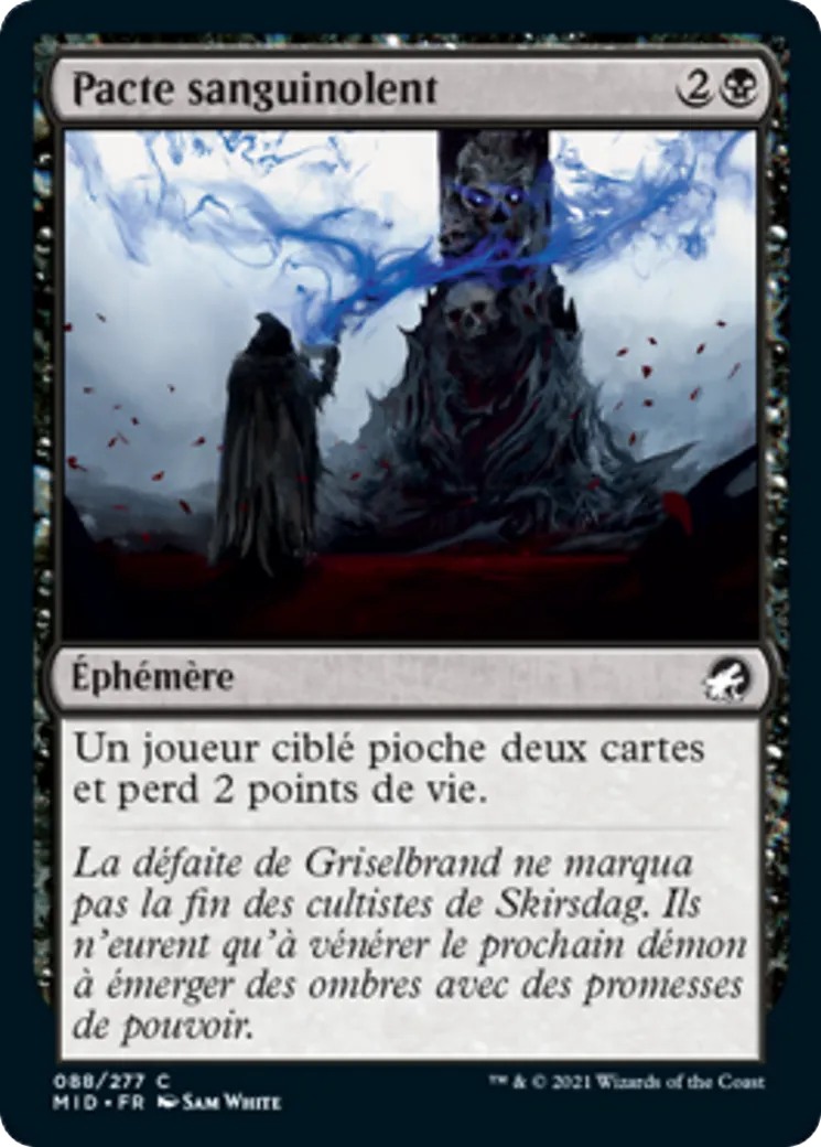 Pacte sanguinolent — Innistrad: Midnight Hunt — Magic: The Gathering