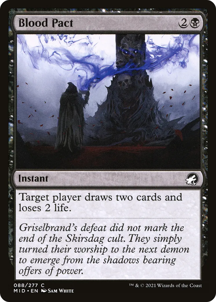 Pacte sanguinolent — Innistrad: Midnight Hunt — Magic: The Gathering