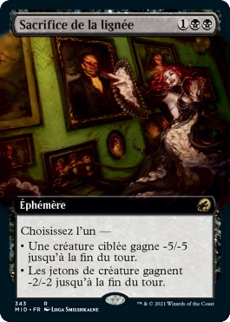 Sacrifice de la lignée — Innistrad: Midnight Hunt — Magic: The Gathering