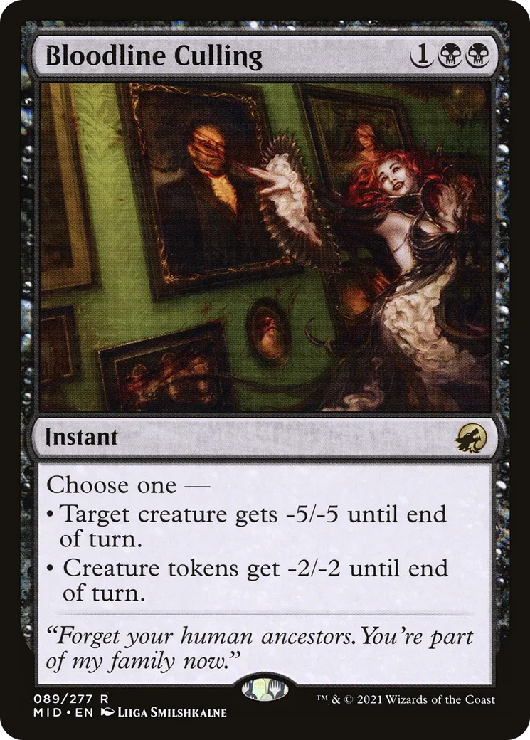 Sacrifice de la lignée — Innistrad: Midnight Hunt — Magic: The Gathering