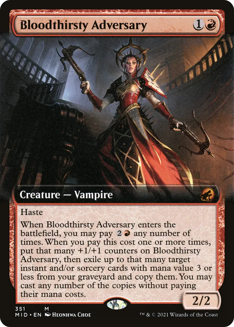 Bloodthirsty Adversary — Innistrad: Midnight Hunt — Magic: The Gathering