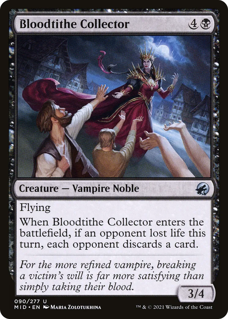 Collectrice de la dîme de sang — Innistrad: Midnight Hunt — Magic: The Gathering