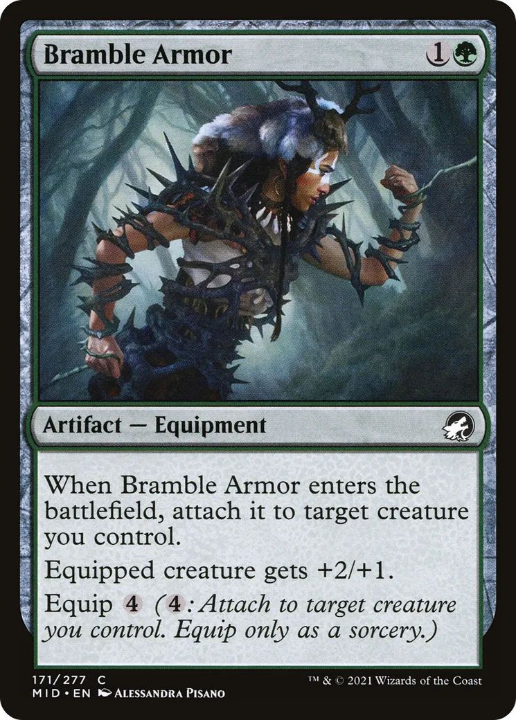 Armure de ronces — Innistrad: Midnight Hunt — Magic: The Gathering