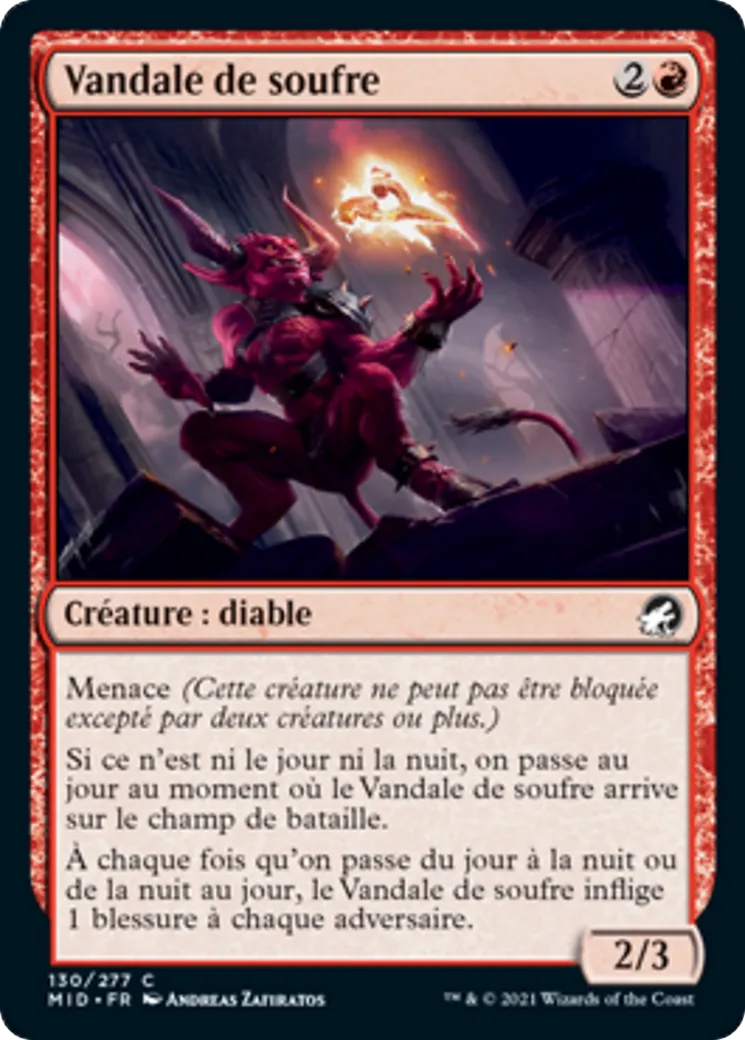 Vandale de soufre — Innistrad: Midnight Hunt — Magic: The Gathering
