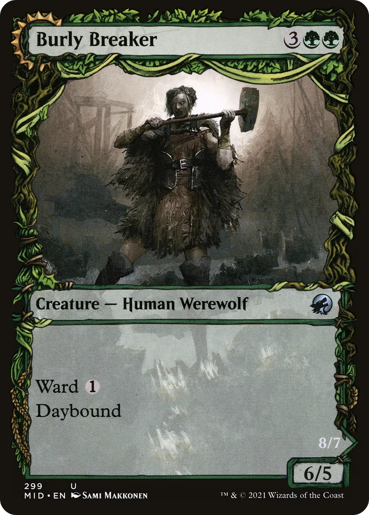 Briseur baraqué // Démolisseur Noiresouche — Innistrad: Midnight Hunt — Magic: The Gathering