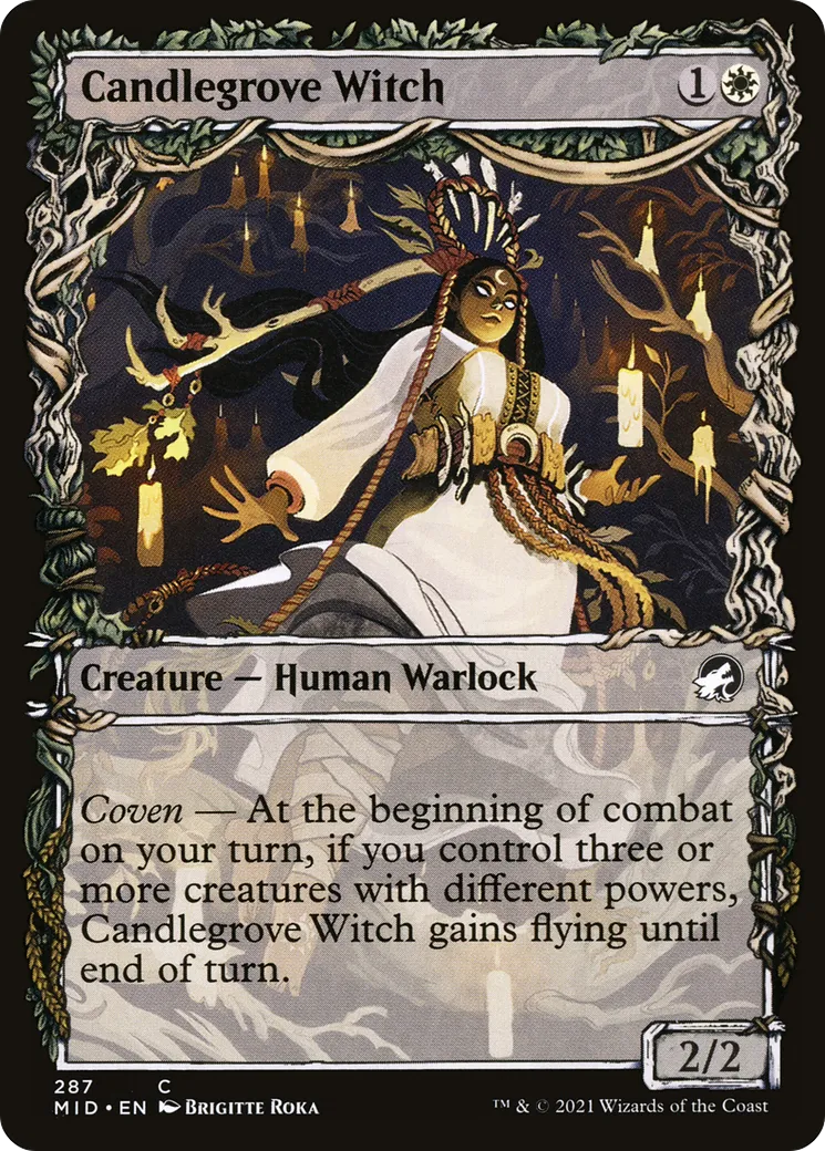 Candlegrove Witch — Innistrad: Midnight Hunt — Magic: The Gathering