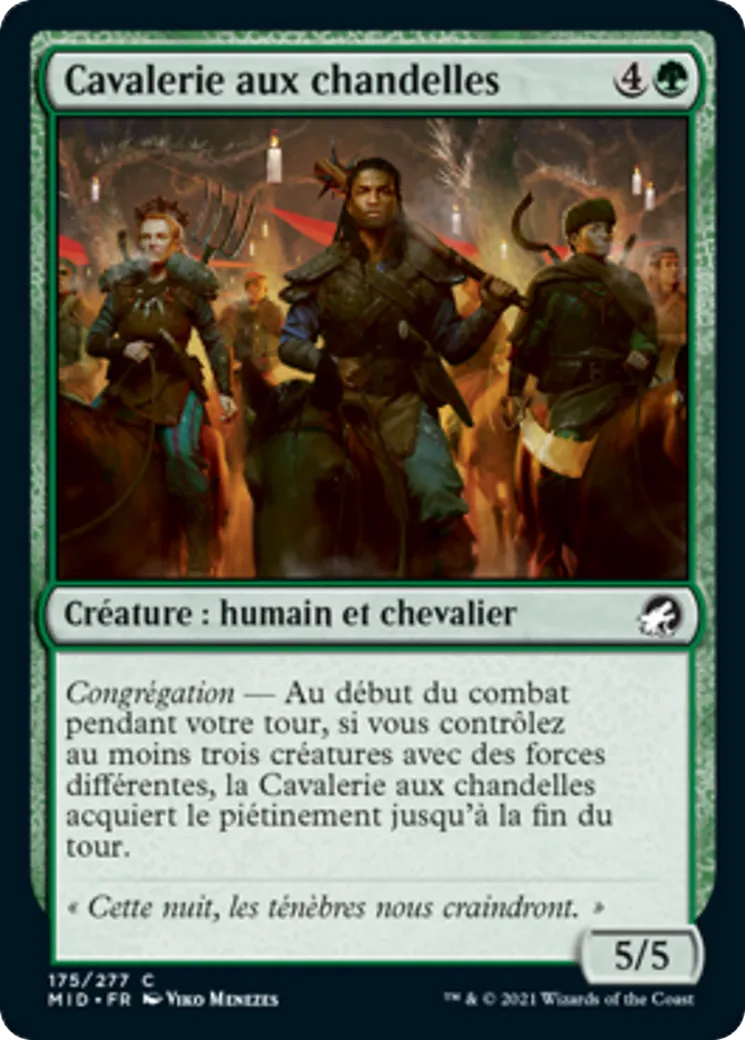 Cavalerie aux chandelles — Innistrad: Midnight Hunt — Magic: The Gathering