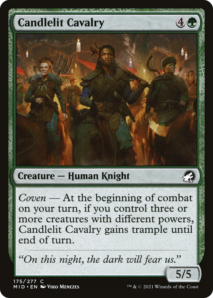 Cavalerie aux chandelles — Innistrad: Midnight Hunt — Magic: The Gathering
