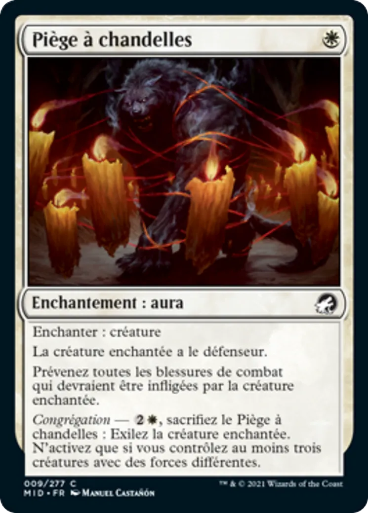Piège à chandelles — Innistrad: Midnight Hunt — Magic: The Gathering