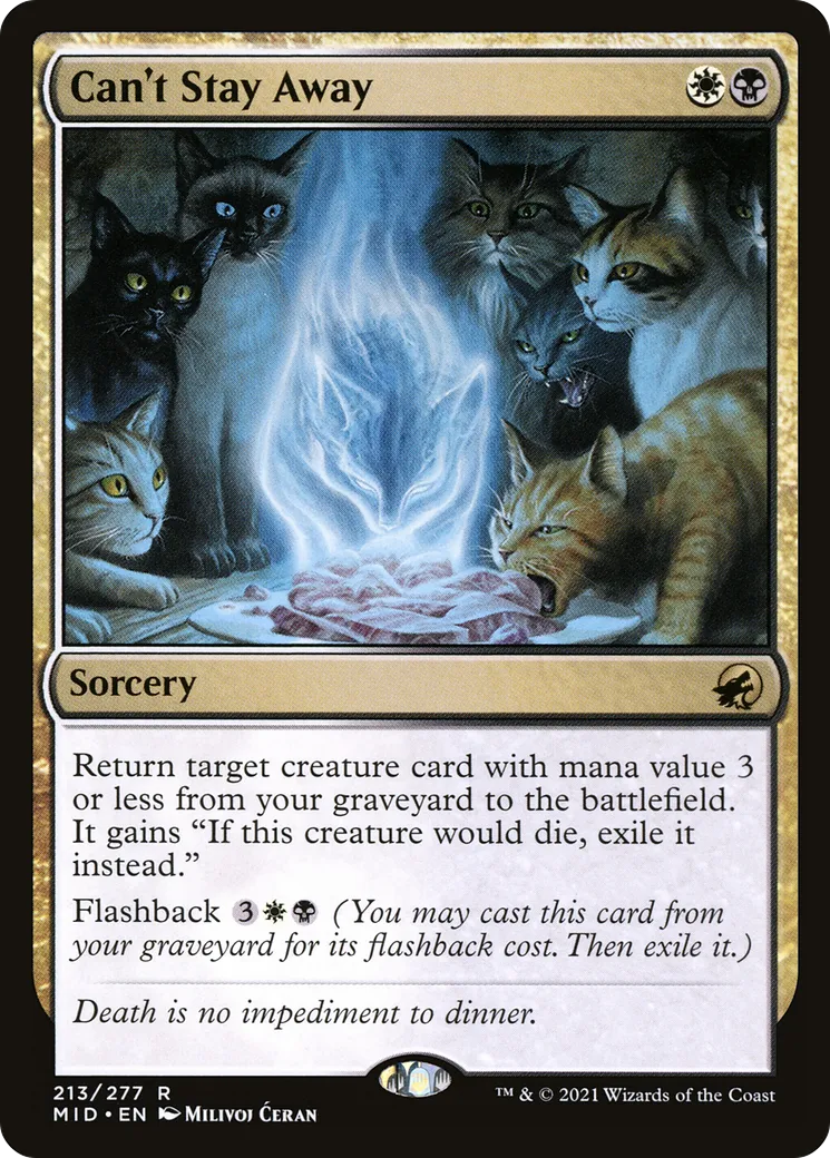 Can't Stay Away — Innistrad: Midnight Hunt — Magic: The Gathering