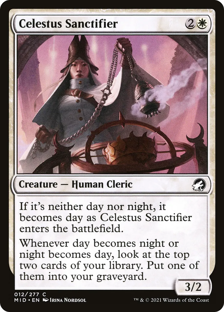 Sanctificatrice du Celestus — Innistrad: Midnight Hunt — Magic: The Gathering