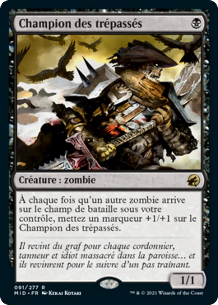 Champion des trépassés — Innistrad: Midnight Hunt — Magic: The Gathering