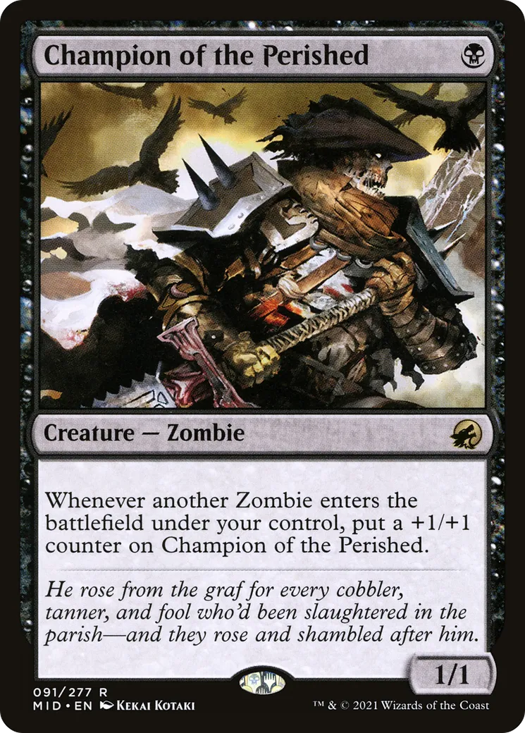 Champion des trépassés — Innistrad: Midnight Hunt — Magic: The Gathering