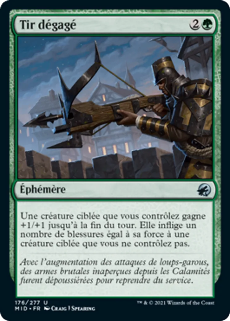 Tir dégagé — Innistrad: Midnight Hunt — Magic: The Gathering