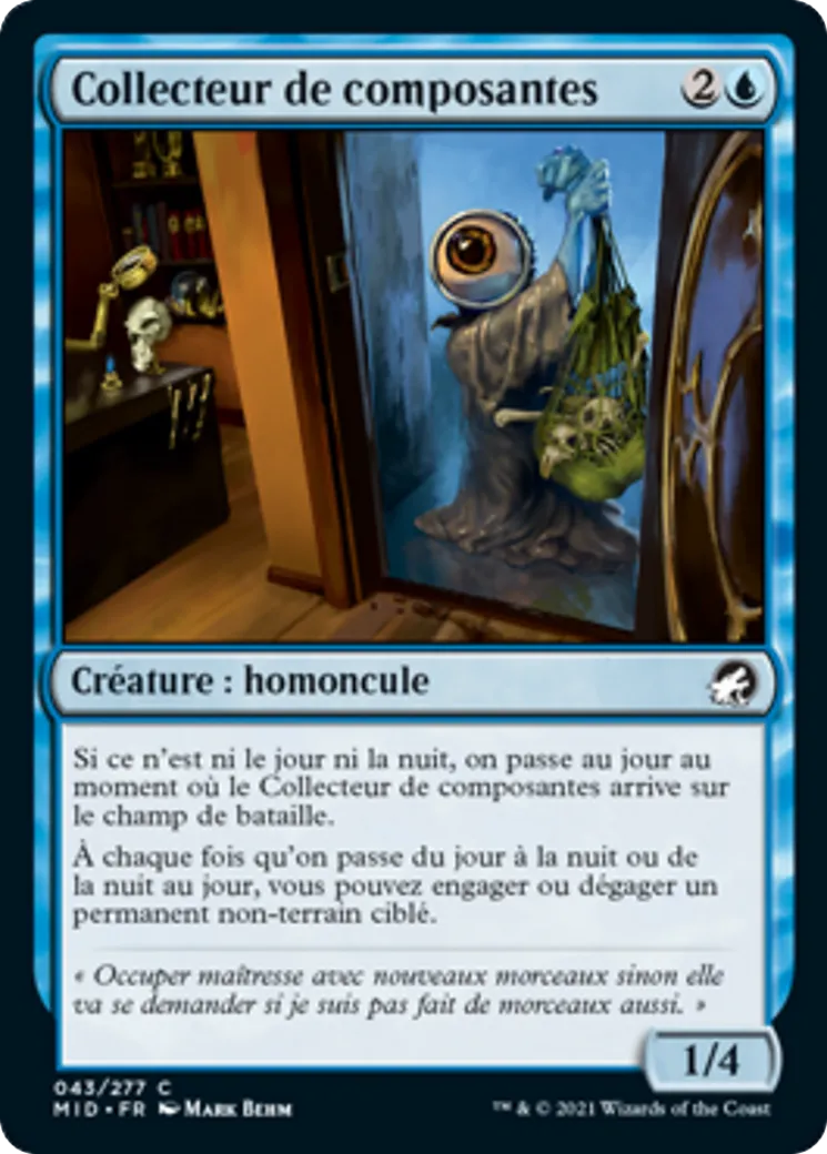 Collecteur de composantes — Innistrad: Midnight Hunt — Magic: The Gathering