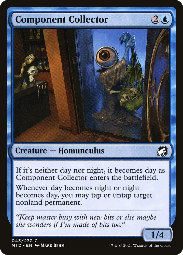 Collecteur de composantes — Innistrad: Midnight Hunt — Magic: The Gathering