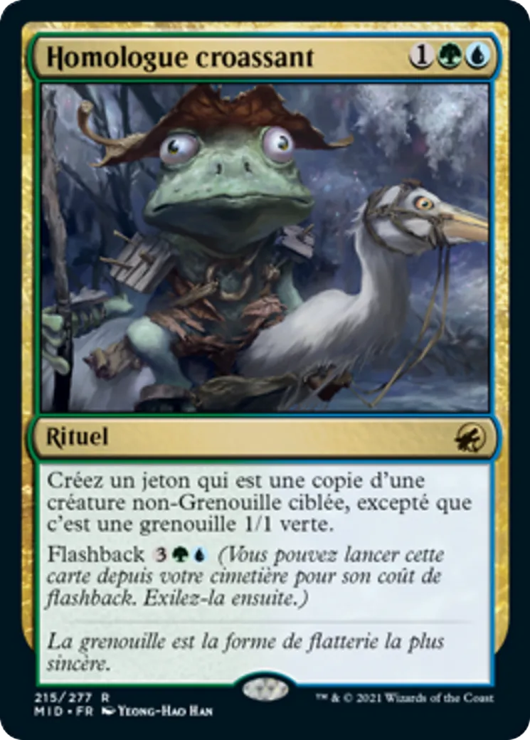 Homologue croassant — Innistrad: Midnight Hunt — Magic: The Gathering