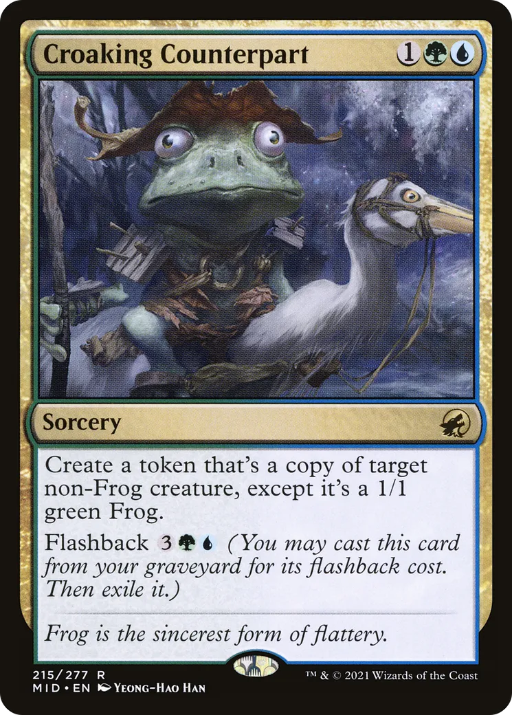 Croaking Counterpart — Innistrad: Midnight Hunt — Magic: The Gathering