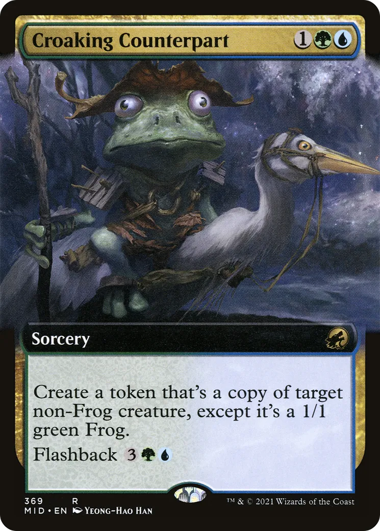Croaking Counterpart — Innistrad: Midnight Hunt — Magic: The Gathering