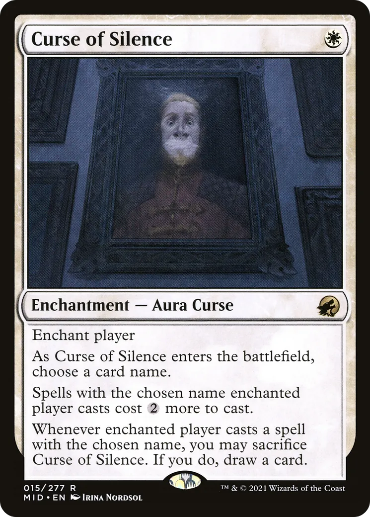 Curse of Silence — Innistrad: Midnight Hunt — Magic: The Gathering