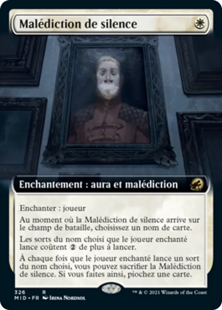 Malédiction de silence — Innistrad: Midnight Hunt — Magic: The Gathering