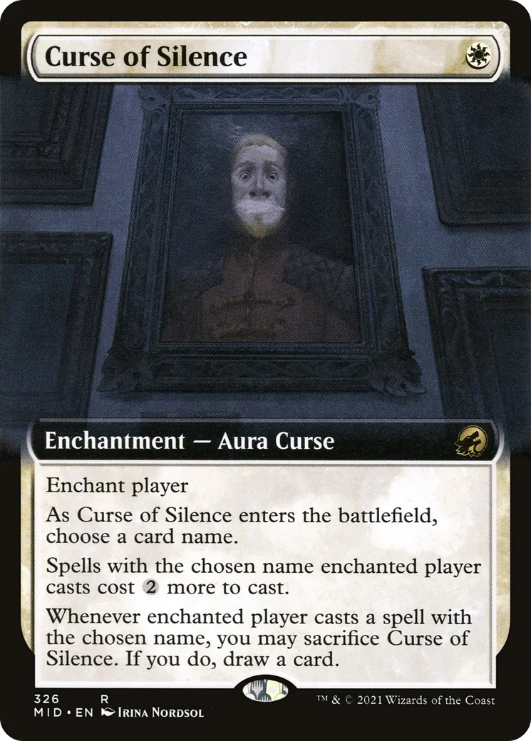 Curse of Silence — Innistrad: Midnight Hunt — Magic: The Gathering