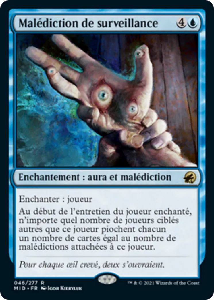 Malédiction de surveillance — Innistrad: Midnight Hunt — Magic: The Gathering