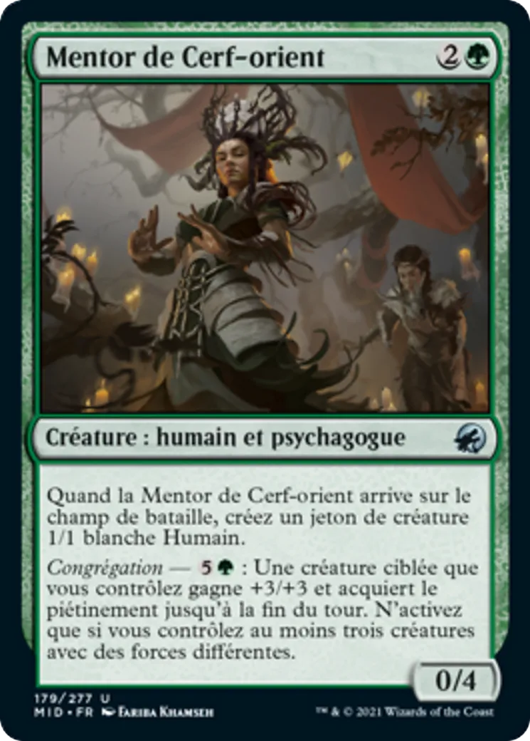 Mentor de Cerf-orient — Innistrad: Midnight Hunt — Magic: The Gathering