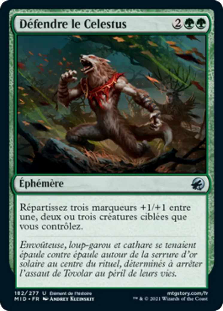 Défendre le Celestus — Innistrad: Midnight Hunt — Magic: The Gathering