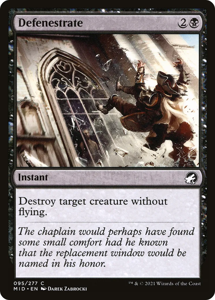 Défenestration — Innistrad: Midnight Hunt — Magic: The Gathering