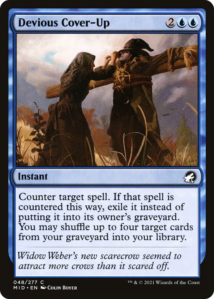 Dissimulation fourbe — Innistrad: Midnight Hunt — Magic: The Gathering