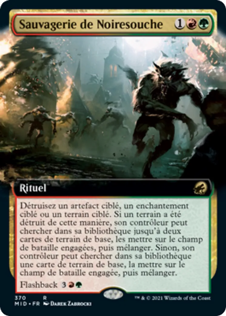 Sauvagerie de Noiresouche — Innistrad: Midnight Hunt — Magic: The Gathering