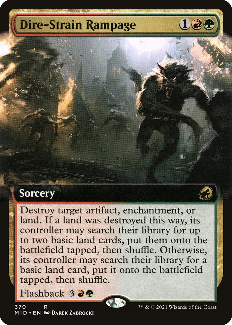 Sauvagerie de Noiresouche — Innistrad: Midnight Hunt — Magic: The Gathering