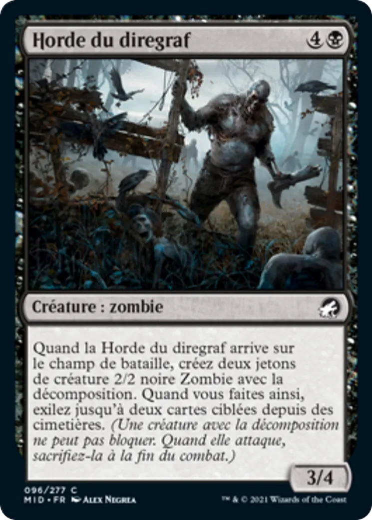 Horde du diregraf — Innistrad: Midnight Hunt — Magic: The Gathering