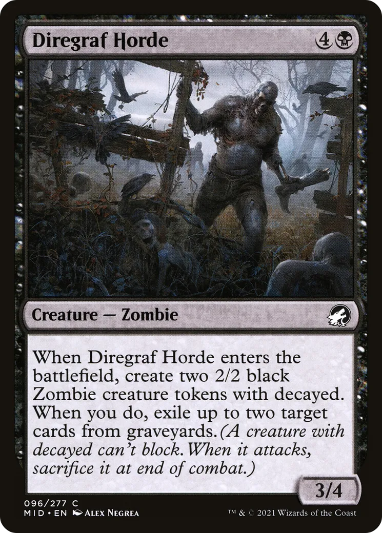 Diregraf Horde — Innistrad: Midnight Hunt — Magic: The Gathering