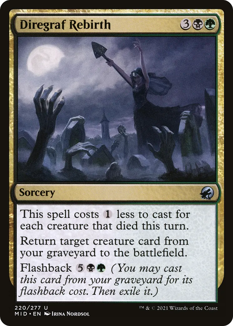 Renaissance du diregraf — Innistrad: Midnight Hunt — Magic: The Gathering
