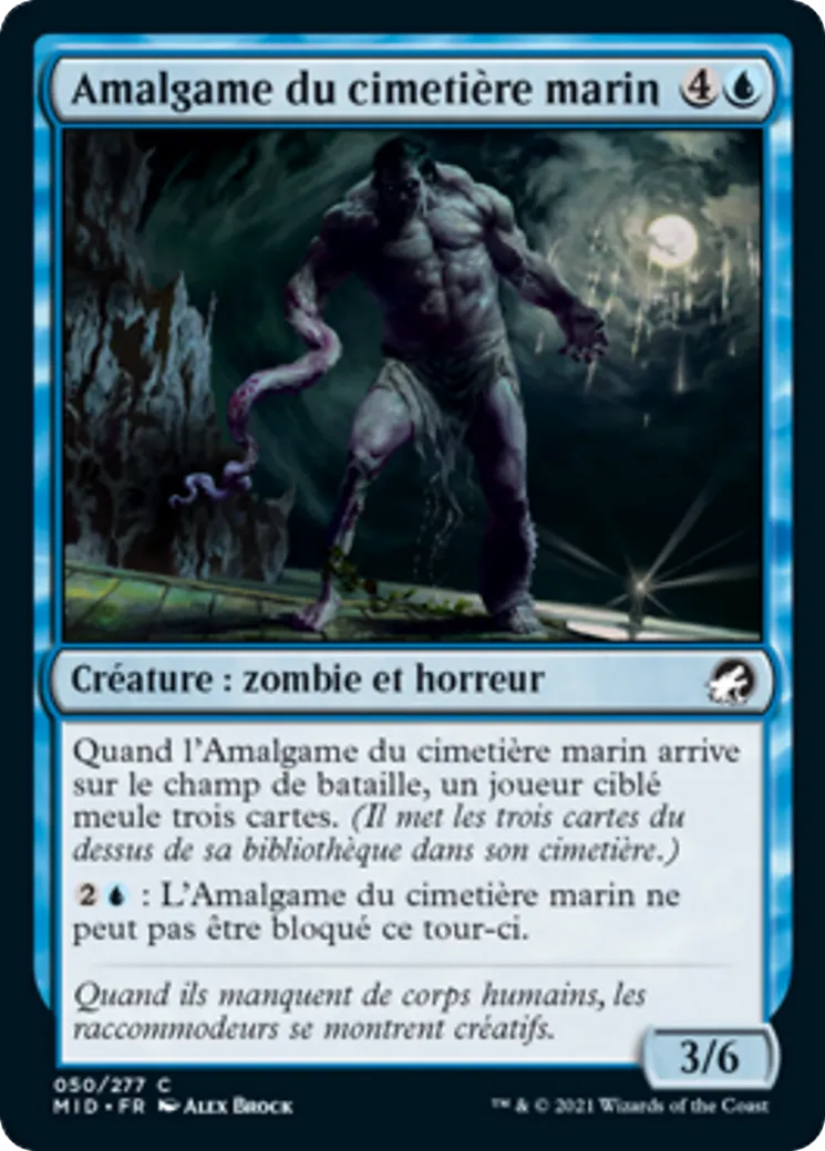Amalgame du cimetière marin — Innistrad: Midnight Hunt — Magic: The Gathering