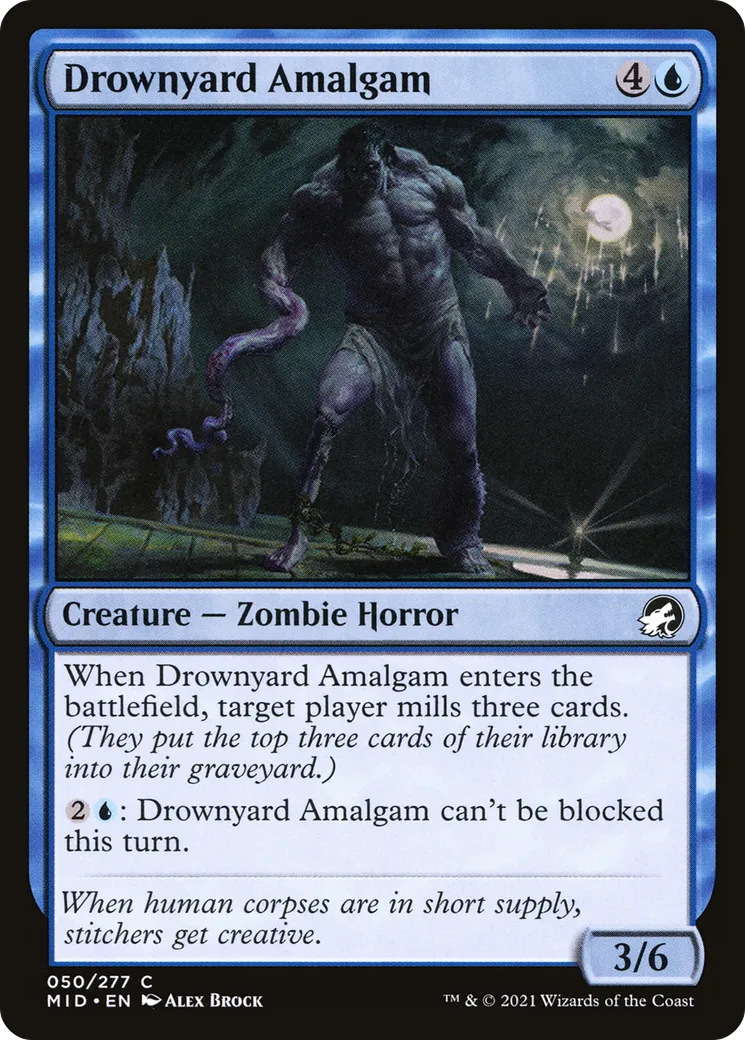 Amalgame du cimetière marin — Innistrad: Midnight Hunt — Magic: The Gathering