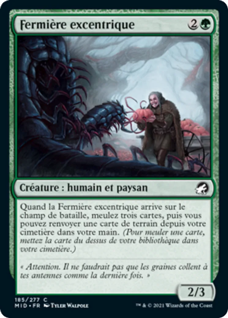 Fermière excentrique — Innistrad: Midnight Hunt — Magic: The Gathering