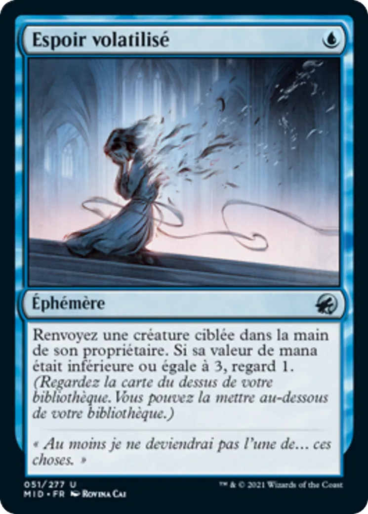 Espoir volatilisé — Innistrad: Midnight Hunt — Magic: The Gathering