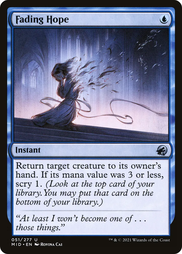 Espoir volatilisé — Innistrad: Midnight Hunt — Magic: The Gathering