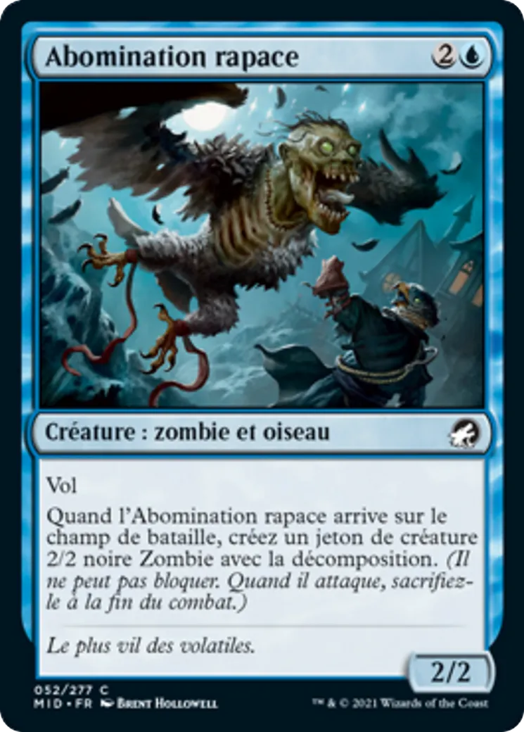 Abomination rapace — Innistrad: Midnight Hunt — Magic: The Gathering