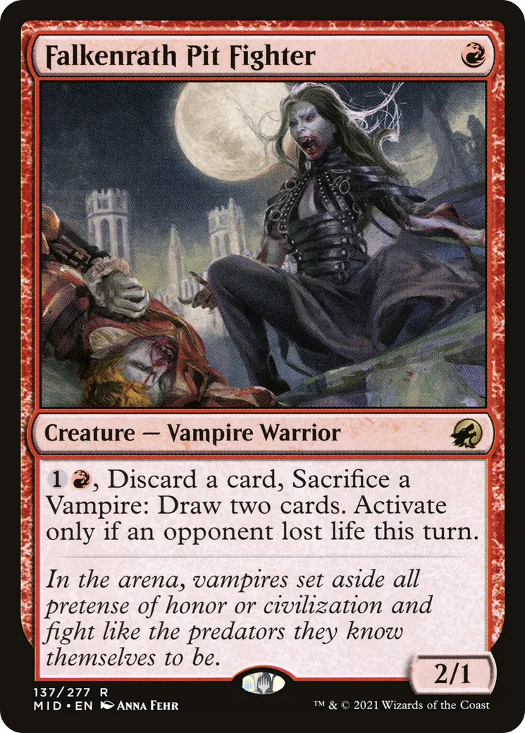 Falkenrath Pit Fighter — Innistrad: Midnight Hunt — Magic: The Gathering
