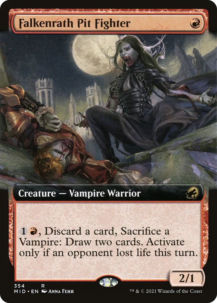 Falkenrath Pit Fighter from Innistrad: Midnight Hunt - Magic: The Gathering