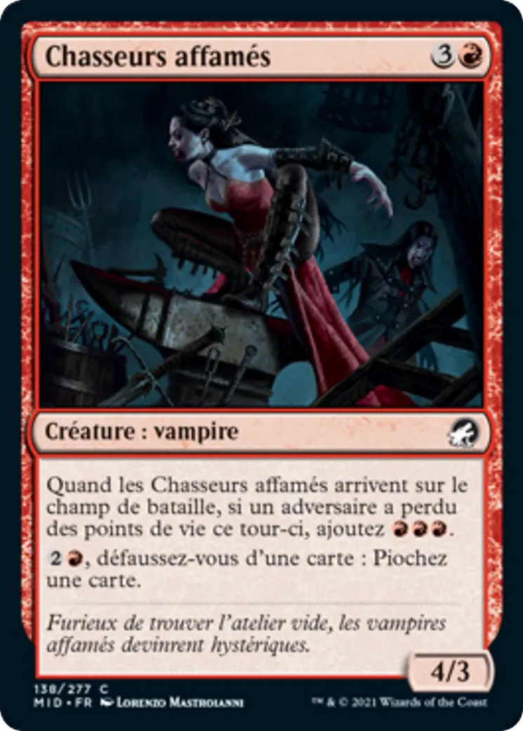 Chasseurs affamés — Innistrad: Midnight Hunt — Magic: The Gathering