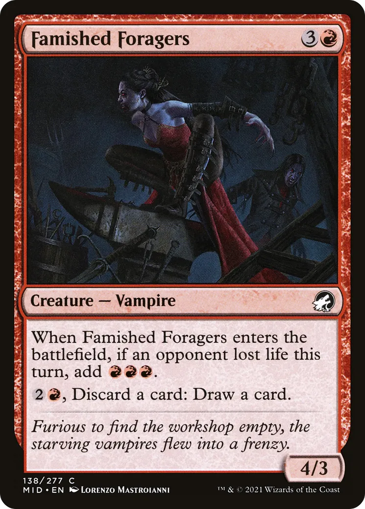 Famished Foragers — Innistrad: Midnight Hunt — Magic: The Gathering